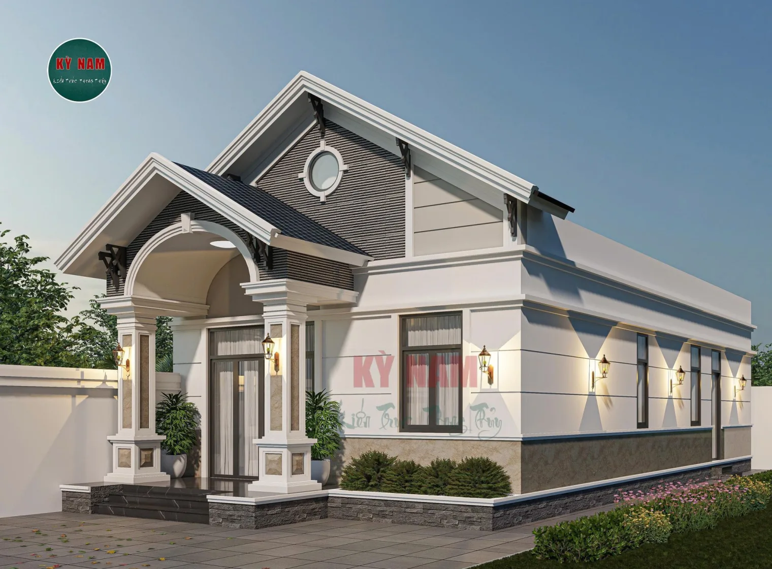 Mẫu nhà cấp 4 Kỳ Nam