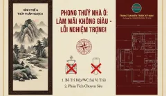 Phong thủy bị sao? Làm mãi ko giàu?
