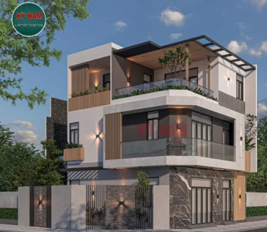 MẪU NHÀ PHONG THỦY - HƯỚNG TÂY – NGÔI NHÀ HAI MẶT TIỀN TRÊN MẢNH ĐẤT  TẠI HÀ NAM – NINH BÌNH