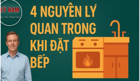 4 NGUYÊN LÝ QUAN TRỌNG KHI ĐẶT BẾP – LÀM ĐÚNG THÌ NHÀ ẤM, TÀI VẬN VÀO NHƯ NƯỚC!