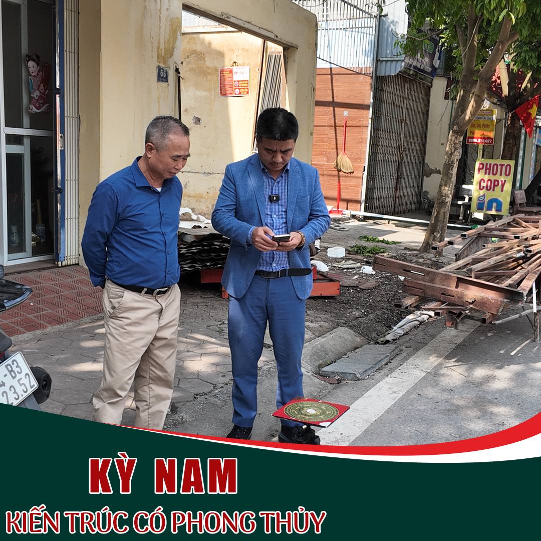 Đo đạc định vị móng nhà bằng toán học